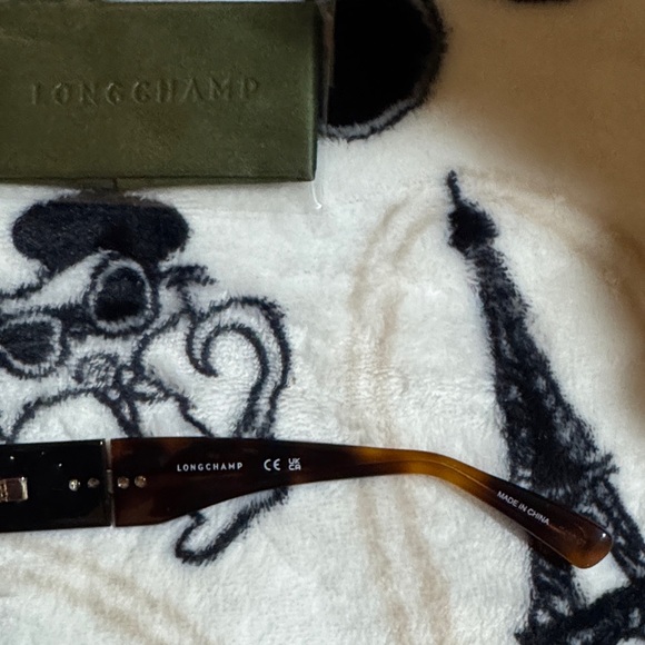 NWT Longchamp Brown Women Sunglasses With Collapsable Case & Cloth - Picture 4 of 8